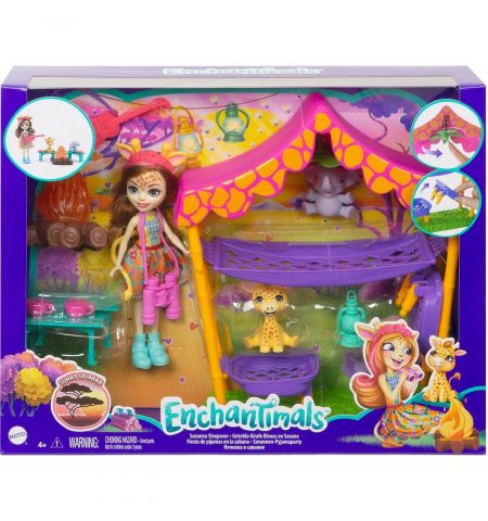 Mattel Enchantimals GTM33 Набор "Ночевка в саванне" Mattel Enchantimals GTM33 Набор "Ночевка в саванне"