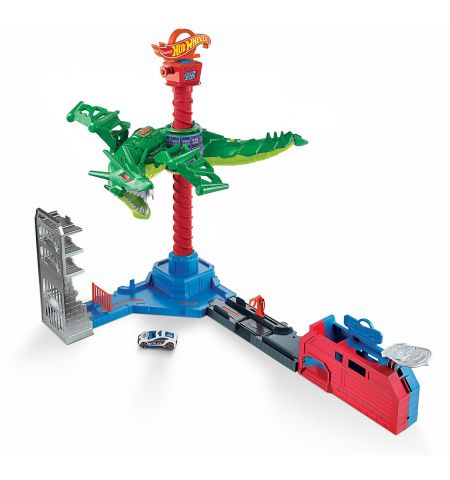 Mattel Hot Wheels GJL13 Воздушная атака дракона-робота Mattel Hot Wheels GJL13 Воздушная атака дракона-робота