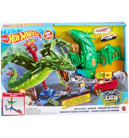 Mattel Hot Wheels GJL13 Воздушная атака дракона-робота