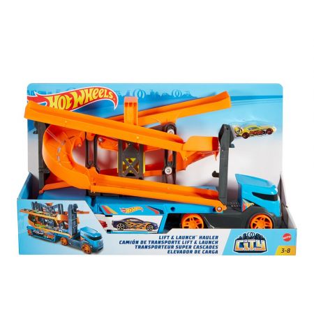 Mattel Hot Wheels GNM62 Грузовик-транспортер Крутой спуск Mattel Hot Wheels GNM62 Грузовик-транспортер Крутой спуск