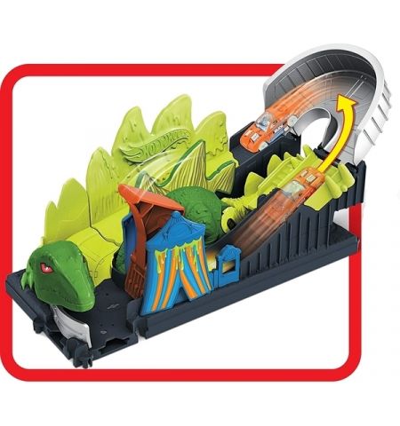 Mattel Hot Wheels GTT68 Игровой набор Атака Динозавра Mattel Hot Wheels GTT68 Игровой набор Атака Динозавра