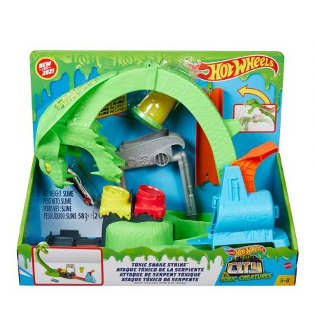 Mattel Hot Wheels GTT93 Трек Ядовитая кобра Mattel Hot Wheels GTT93 Трек Ядовитая кобра