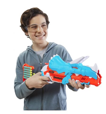 Hasbro Nerf F0803 Бластер DinoSquard Tricera-Blast