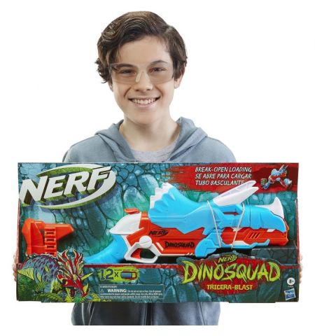 Hasbro Nerf F0803 Бластер DinoSquard Tricera-Blast