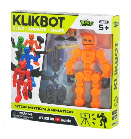 Stikbot TST1600 Фигурка Для Анимационного Творчества KlikBot Single Pack Stikbot TST1600 Фигурка Для Анимационного Творчества KlikBot Single Pack