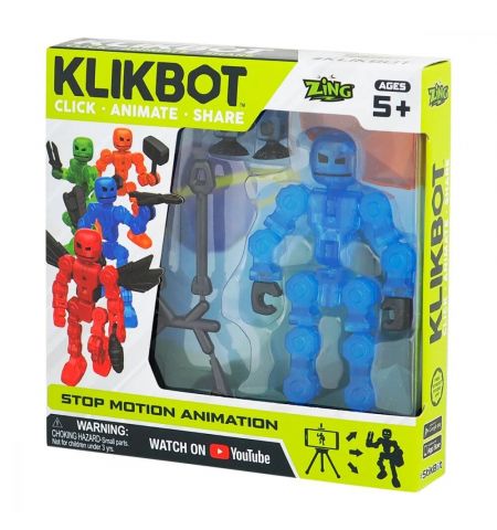 Stikbot TST1600 Фигурка Для Анимационного Творчества KlikBot Single Pack Stikbot TST1600 Фигурка Для Анимационного Творчества KlikBot Single Pack