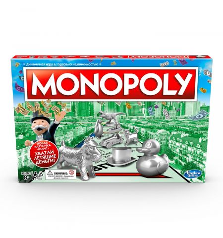 Hasbro C1009  Настольная игра - Классическая Монополия. Обновленная (ROM) Hasbro C1009  Настольная игра - Классическая Монополия. Обновленная (ROM)