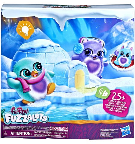 Hasbro FurReal F2538 Интерактивная игрушка Fuzzalots Arctic Friends