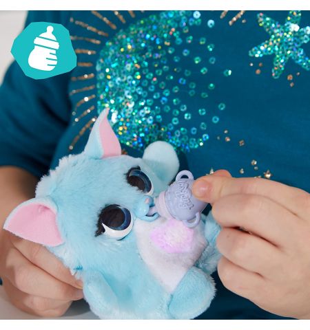 Hasbro FurReal F2538 Интерактивная игрушка Fuzzalots Arctic Friends