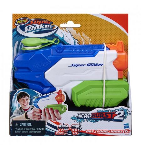Hasbro Nerf A9461 Бластер Super Soaker Microburst 2 Hasbro Nerf A9461 Бластер Super Soaker Microburst 2
