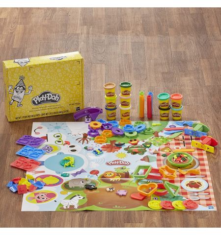 Hasbro Play Doh! E2542 Игровой набор Play Date Pary Crate Hasbro Play Doh! E2542 Игровой набор Play Date Pary Crate