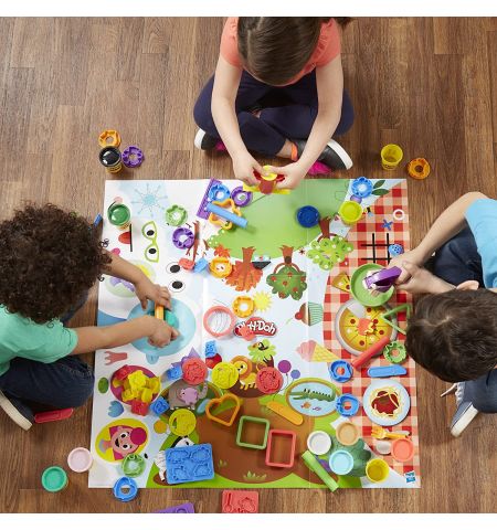 Hasbro Play Doh! E2542 Игровой набор Play Date Pary Crate Hasbro Play Doh! E2542 Игровой набор Play Date Pary Crate