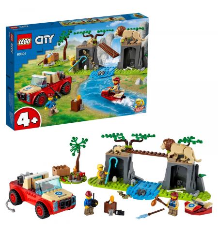 LEGO City 60301 Конструктор Спасательный внедорожник для зверей
