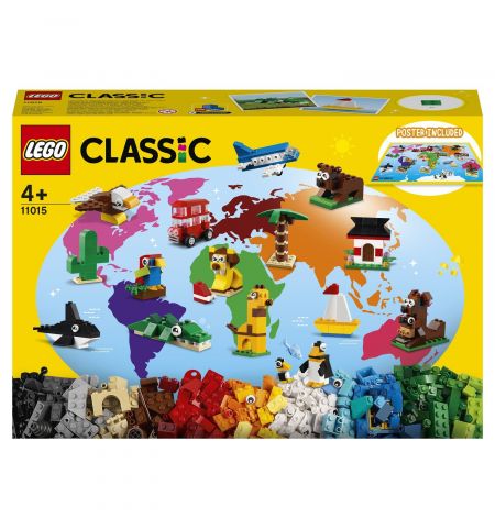Lego Classic 11015 Конструктор Around the World Lego Classic 11015 Конструктор Around the World