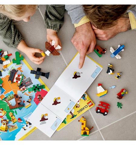 Lego Classic 11015 Конструктор Around the World Lego Classic 11015 Конструктор Around the World