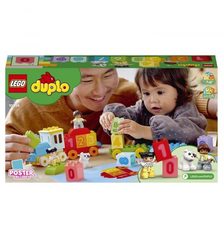 Lego Duplo 10954 Конструктор Number Train-Learn To Count Lego Duplo 10954 Конструктор Number Train-Learn To Count