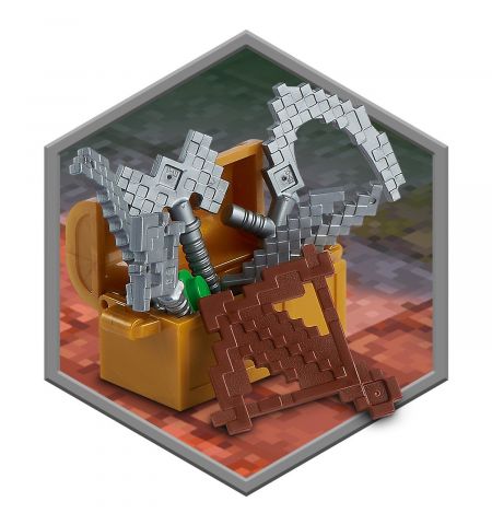 Lego Mincraft 21176 Конструктор The Jungle Abomination