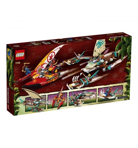 Lego Ninjago 71748 Конструктор Catamaran Sea Battle
