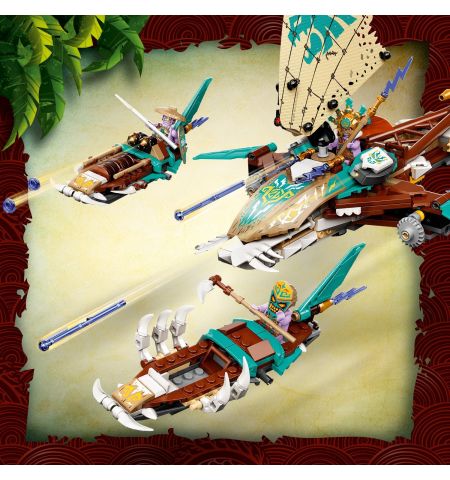 Lego Ninjago 71748 Конструктор Catamaran Sea Battle