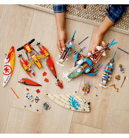 Lego Ninjago 71748 Конструктор Catamaran Sea Battle