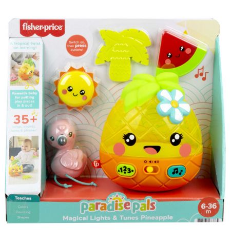 Mattel Fisher-Price GYK20 Музыкальный Игровой Набор Ананас и Друзья Mattel Fisher-Price GYK20 Музыкальный Игровой Набор Ананас и Друзья