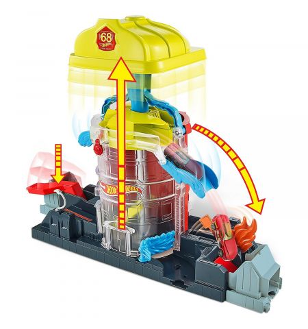 Mattel Hot Wheels GJL06 Игровой Набор Пожарная Суперстанция Mattel Hot Wheels GJL06 Игровой Набор Пожарная Суперстанция