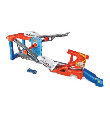 Mattel Hot Wheels GRW38 Трек Гонки на Железной Дороге Mattel Hot Wheels GRW38 Трек Гонки на Железной Дороге