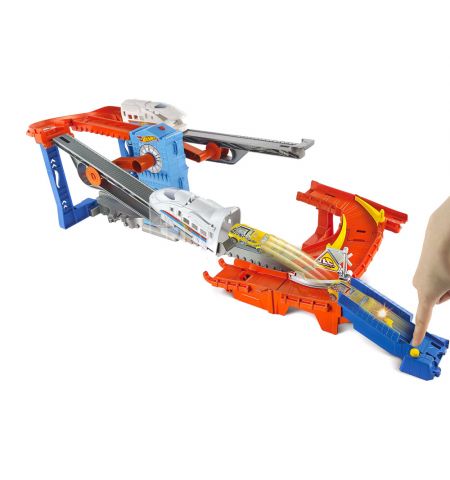 Mattel Hot Wheels GRW38 Трек Гонки на Железной Дороге Mattel Hot Wheels GRW38 Трек Гонки на Железной Дороге
