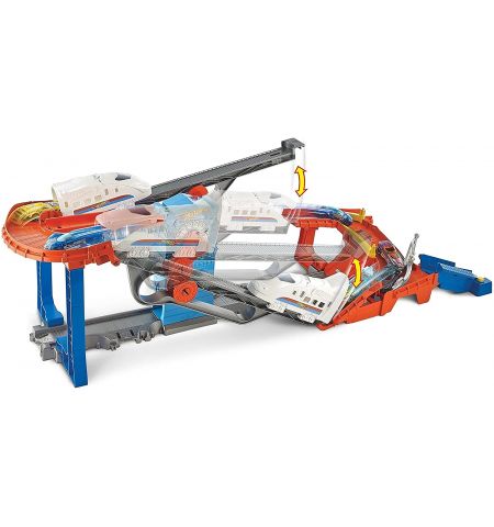 Mattel Hot Wheels GRW38 Трек Гонки на Железной Дороге Mattel Hot Wheels GRW38 Трек Гонки на Железной Дороге