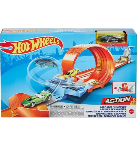 Mattel Hot Wheels GTV13 Игровой набор Loop Stunt Champion Mattel Hot Wheels GTV13 Игровой набор Loop Stunt Champion