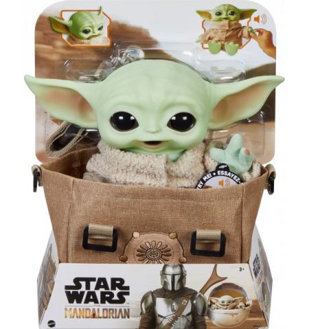 Mattel Star Wars HBX33 Интерактивная мягкая игрушка Малыш Грогу