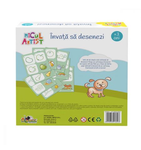 Noriel Micul Artist INT6023 Игровой набор Invata sa desenezi Noriel Micul Artist INT6023 Игровой набор Invata sa desenezi