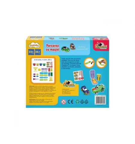 Noriel Plastelino INT3480 Игровой набор Curse de masini Noriel Plastelino INT3480 Игровой набор Curse de masini