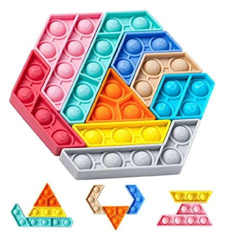 Pop It 61118 Игрушка Антистресс Octogon Puzzle Multicolor Pop It 61118 Игрушка Антистресс Octogon Puzzle Multicolor