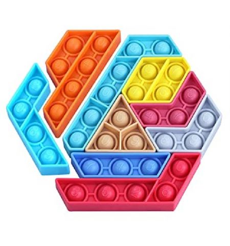 Pop It 61118 Игрушка Антистресс Octogon Puzzle Multicolor