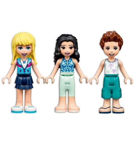 LEGO Friends 41681 Лесной дом на колесах и парусная лодка