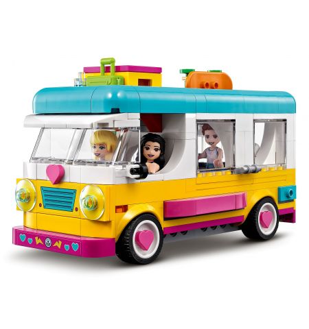 LEGO Friends 41681 Лесной дом на колесах и парусная лодка