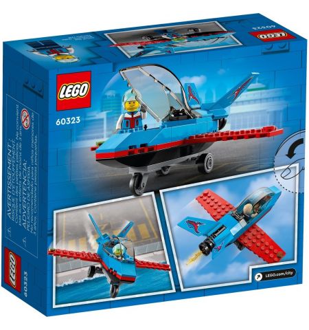 Lego City 60323 Конструктор Трюковый самолёт