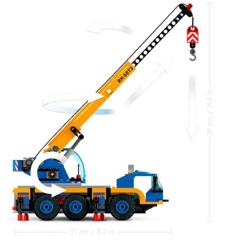 Lego City 60324 Конструктор Мобильный кран