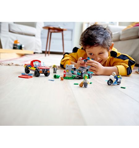 Lego City 60319 Конструктор Пожарная бригада и полицейская погоня - cump?ra ?n Chi?in?u, Moldova - UNO.md