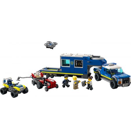 Lego City 60315 Конструктор Полицейский мобильный командный трейлер