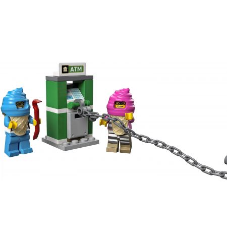 Lego City 60314 Конструктор Погоня полиции за грузовиком с мороженым