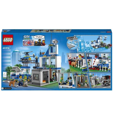 Lego City 60316 Конструктор Полицейский участок