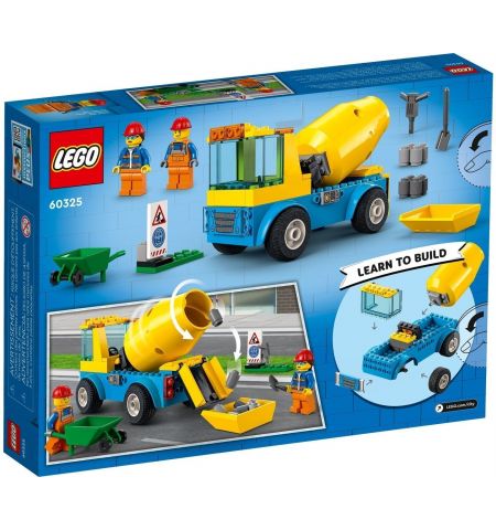 Lego City 60325 Конструктор Бетономешалка