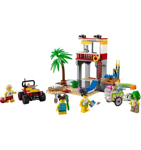 Lego City 60328 Конструктор Спасательный пост на пляже