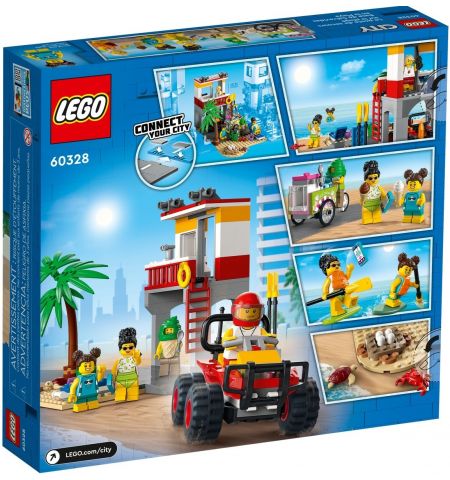 Lego City 60328 Конструктор Спасательный пост на пляже