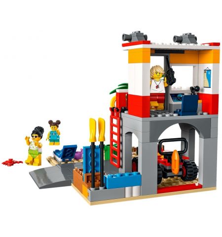 Lego City 60328 Конструктор Спасательный пост на пляже