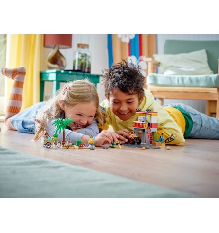 Lego City 60328 Конструктор Спасательный пост на пляже