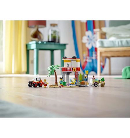 Lego City 60328 Конструктор Спасательный пост на пляже