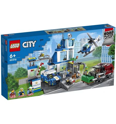 Lego City 60316 Конструктор Полицейский участок